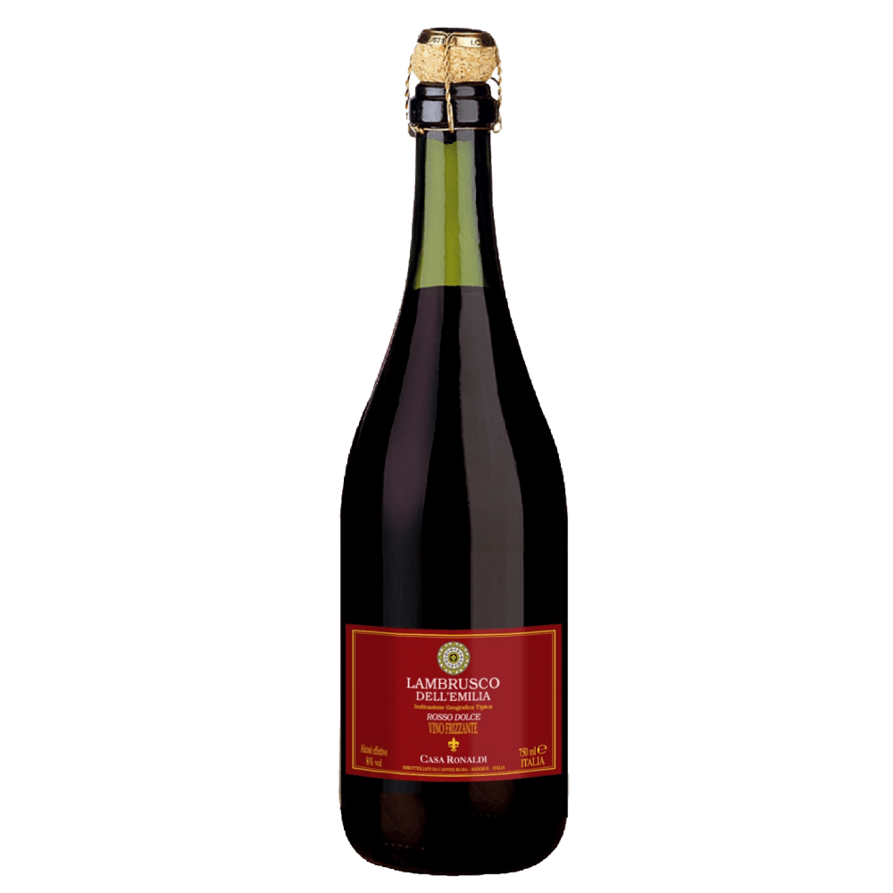 Vinho Tinto Italiano Dolce Casa Ronaldi Lambrusco Dell'Emilia