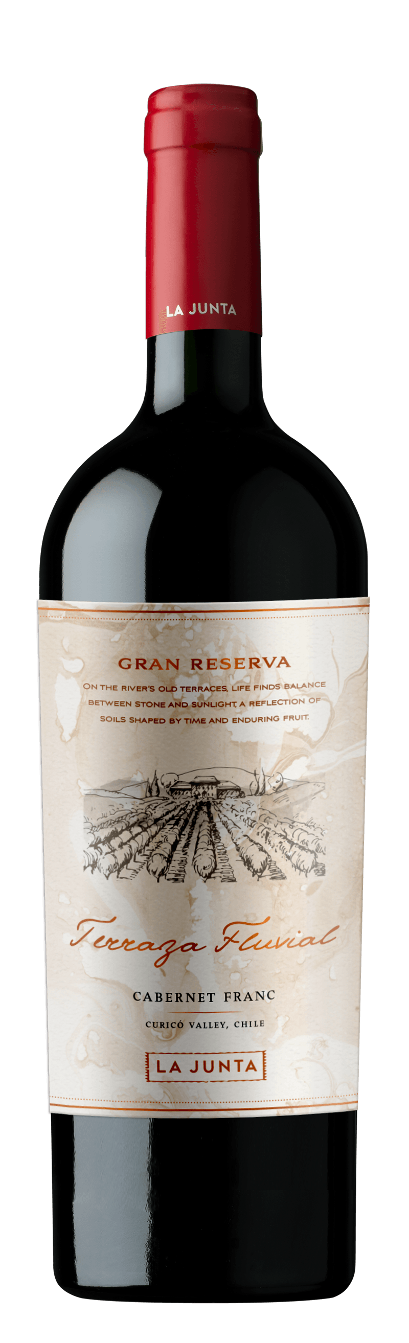 Vinho Tinto Chileno Terraza Fluvial Gran Reserva Cabernet Franc