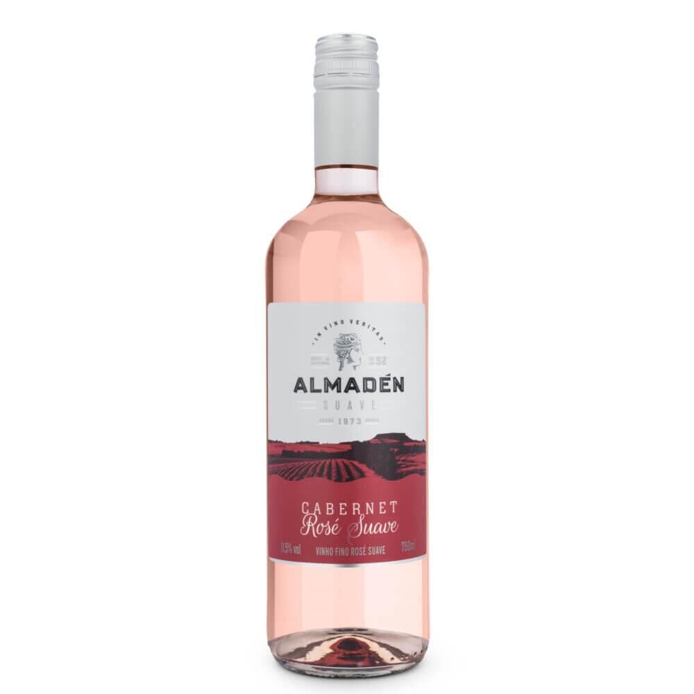 Vinho Rosé Brasileiro Almadén Cabernet Suave