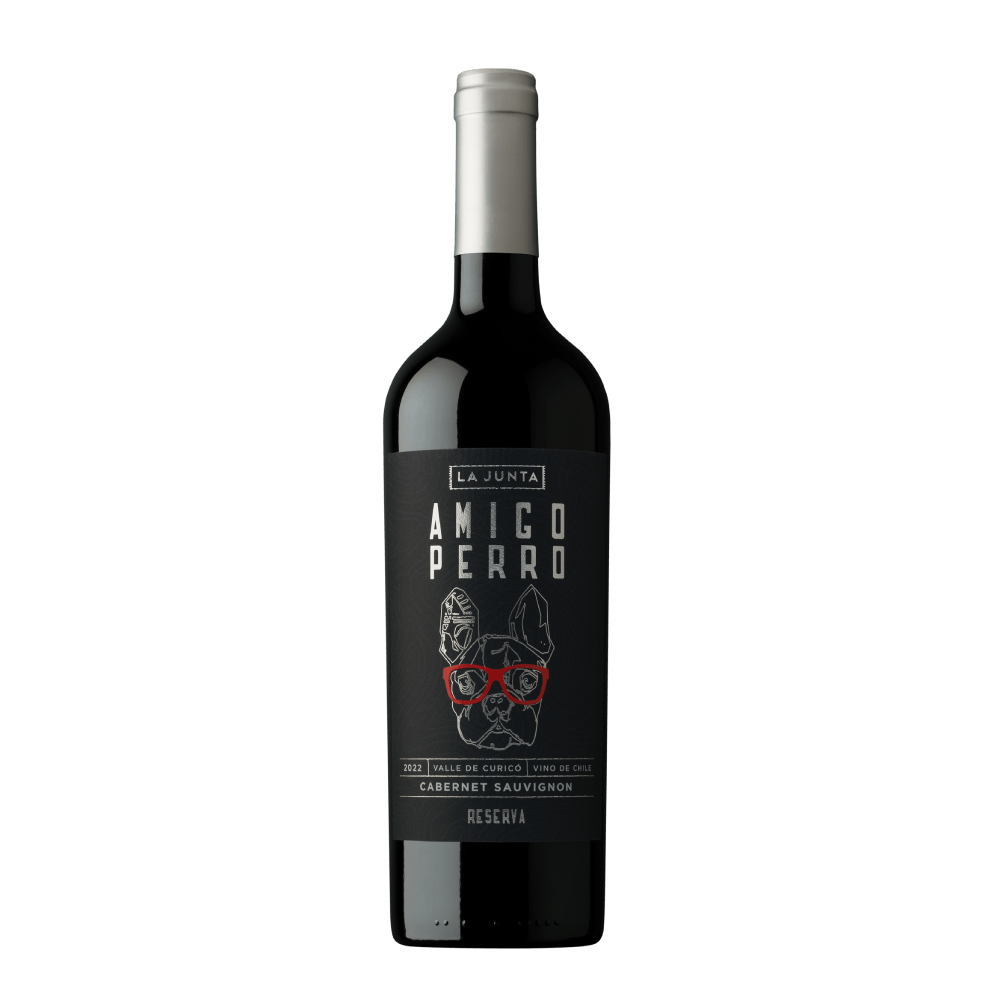 Vinho Tinto Chileno La Junta Amigo Perro Reserva Cabernet Sauvignon