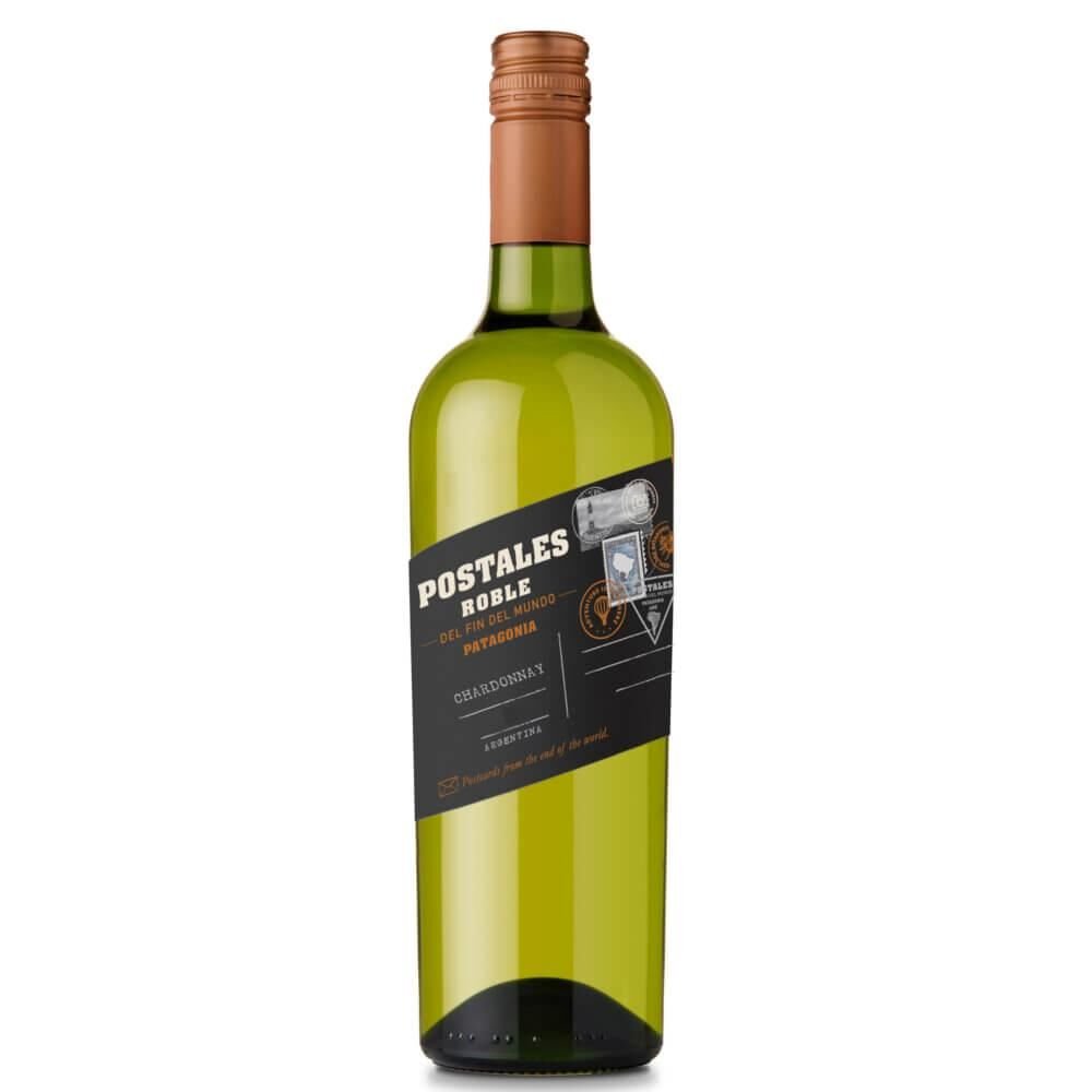 Vinho Branco Argentino Postales Roble Chardonnay