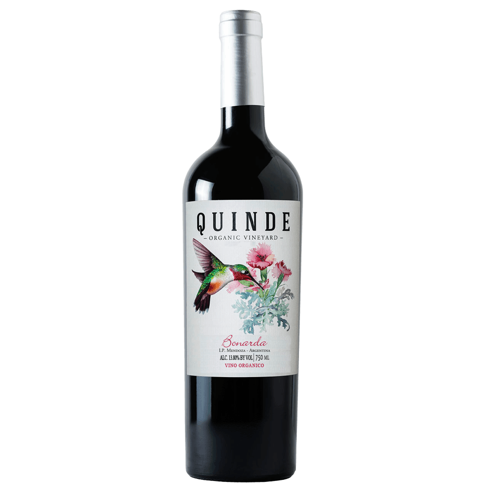 Vinho Tinto Argentino Quinde Bonarda Orgânico