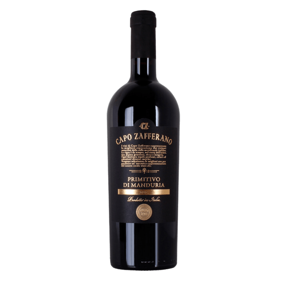 Vinho Tinto Italiano Capo Zafferano Primitivo di Manduria D.O.C.