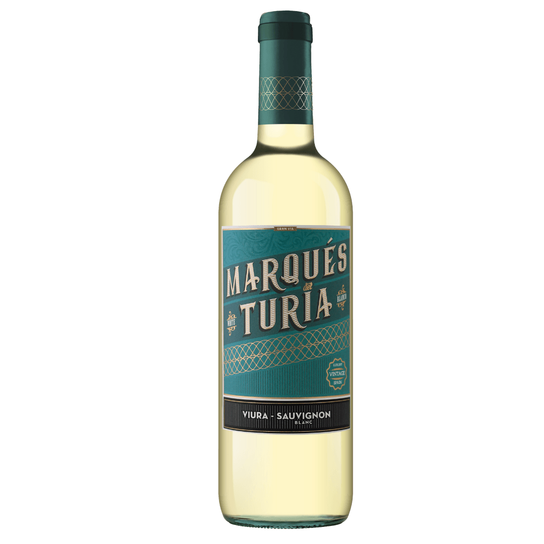 Vinho Branco Espanhol Marquês Del Turia Viura Sauvignon Blanc