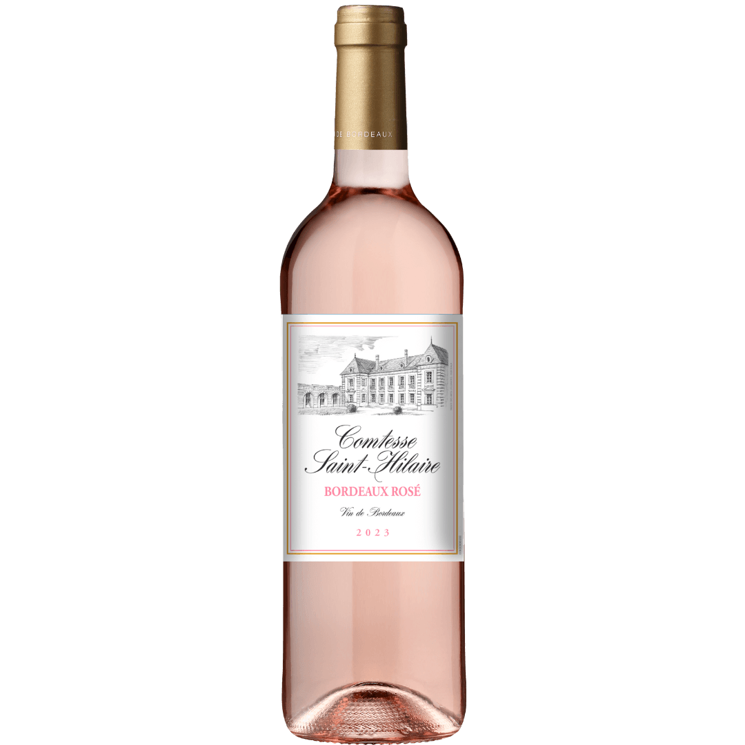 Vinho Rosé Francês Comtesse Saint-Hilaire Bordeaux