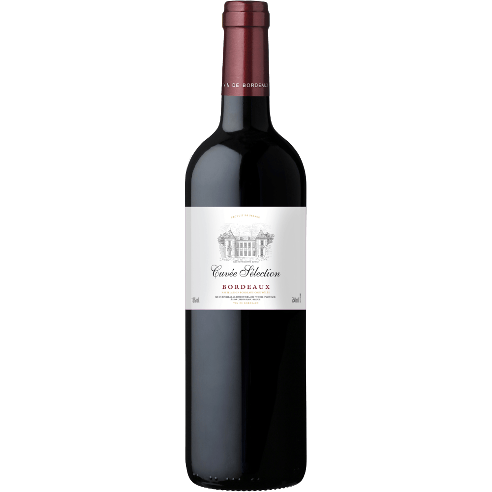 Vinho Tinto Francês Cuvée Sélection Bordeaux A.O.C.