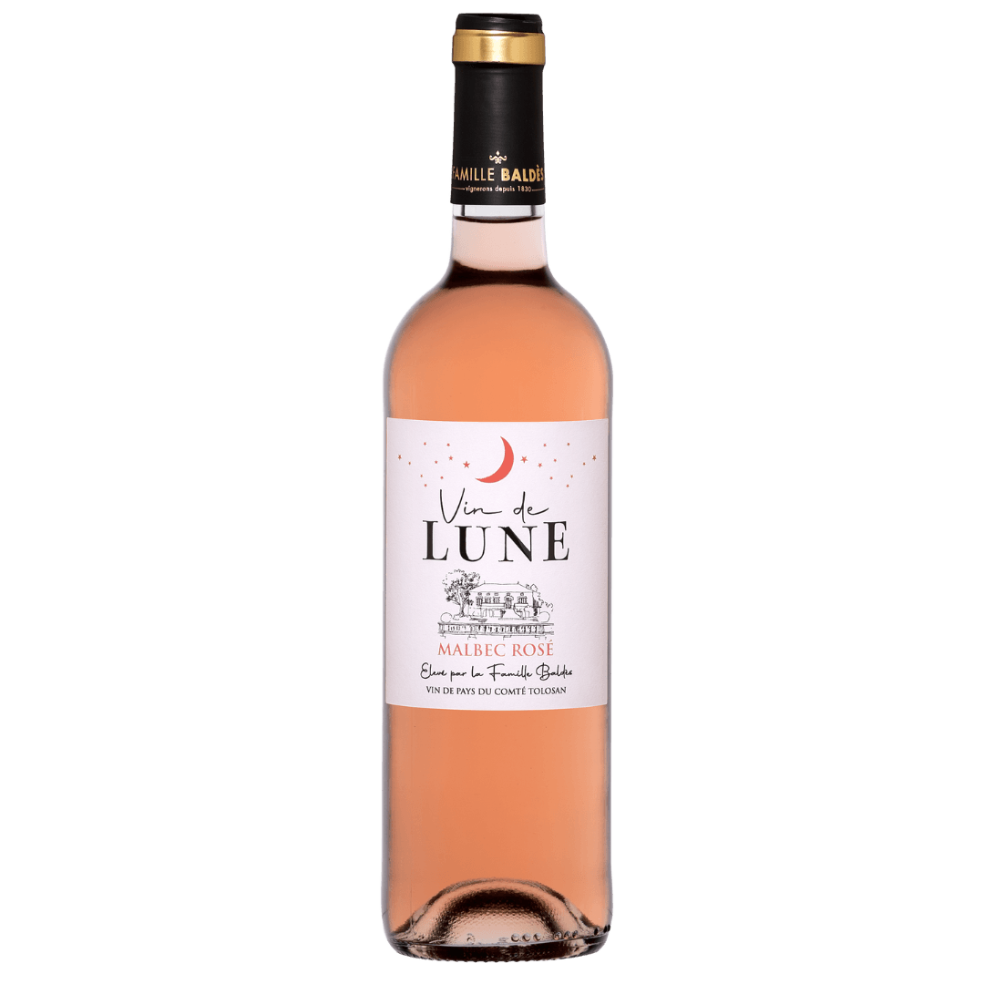 Vinho Rosé Francês Vin De Lune Malbec