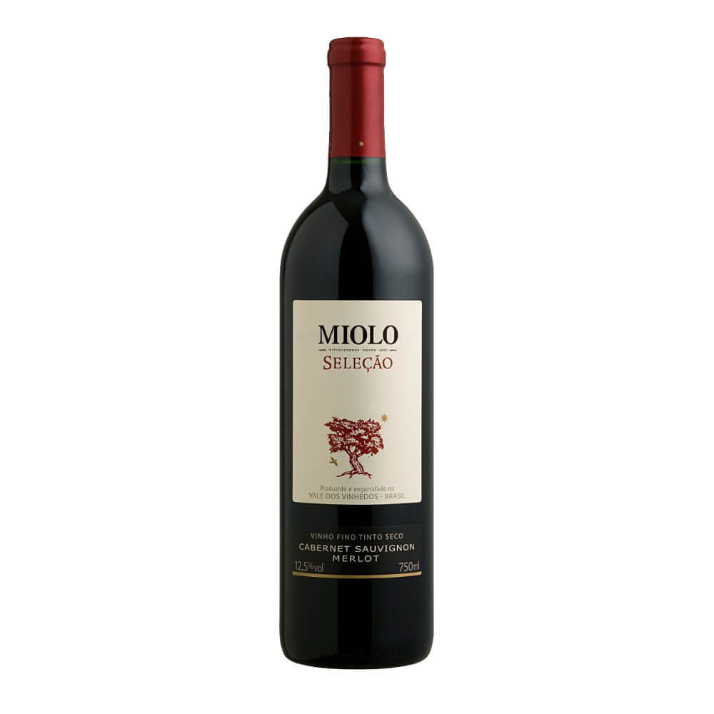 Vinho Tinto Brasileiro Miolo Seleção Cabernet Sauvignon Merlot