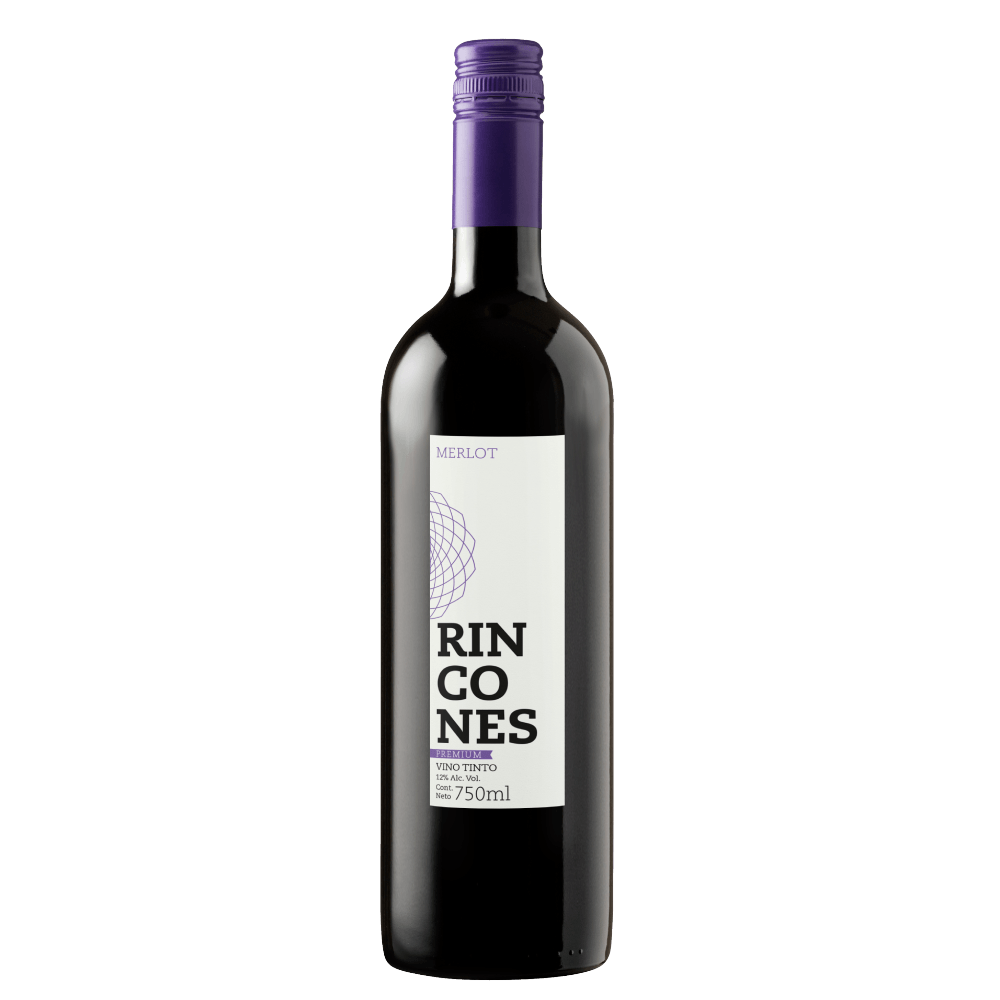 Vinho Tinto Chileno Rincones Premium Merlot