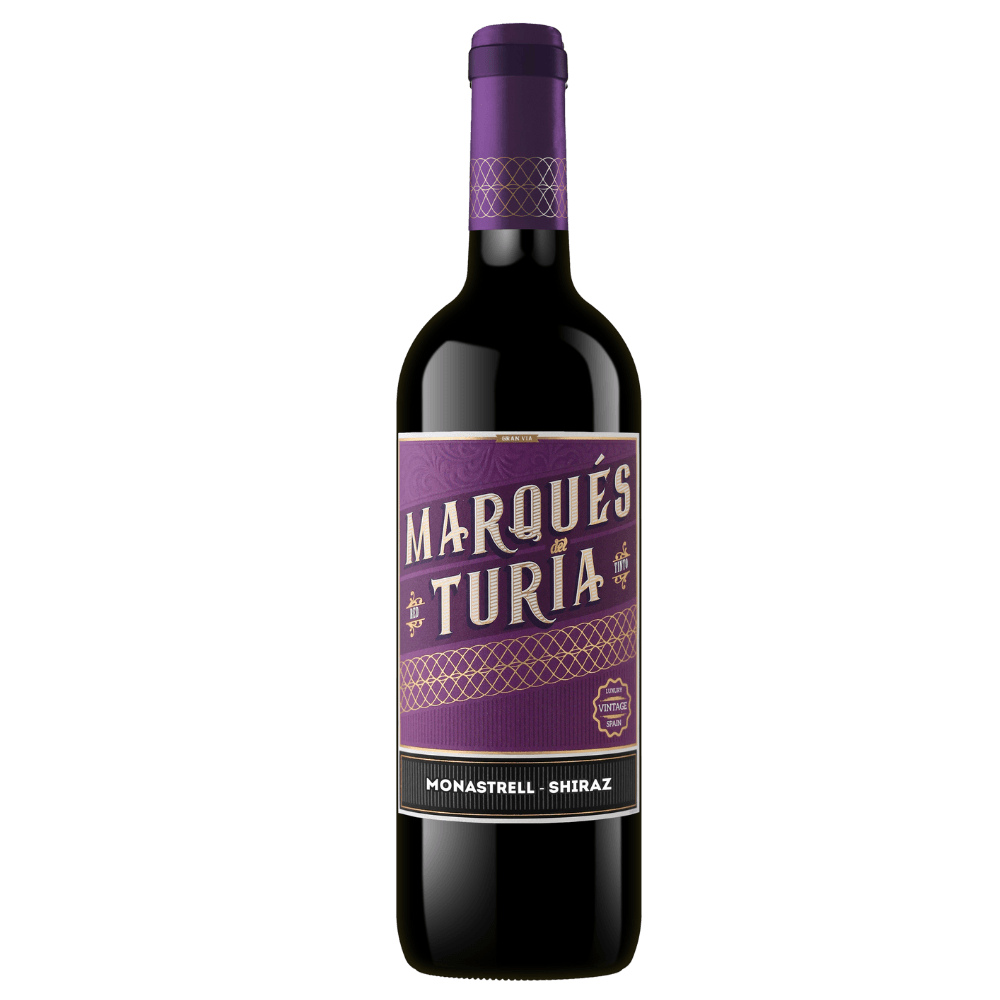 Vinho Tinto Espanhol Gran Via Marqués del Turia Monastrell Shiraz