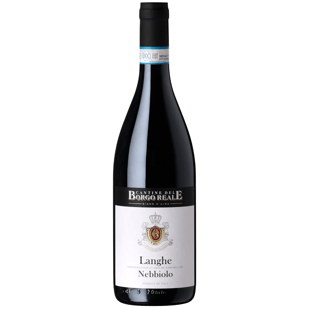 Vinho Tinto Italiano Borgo Reale Nebbiolo Langhe D.O.C.