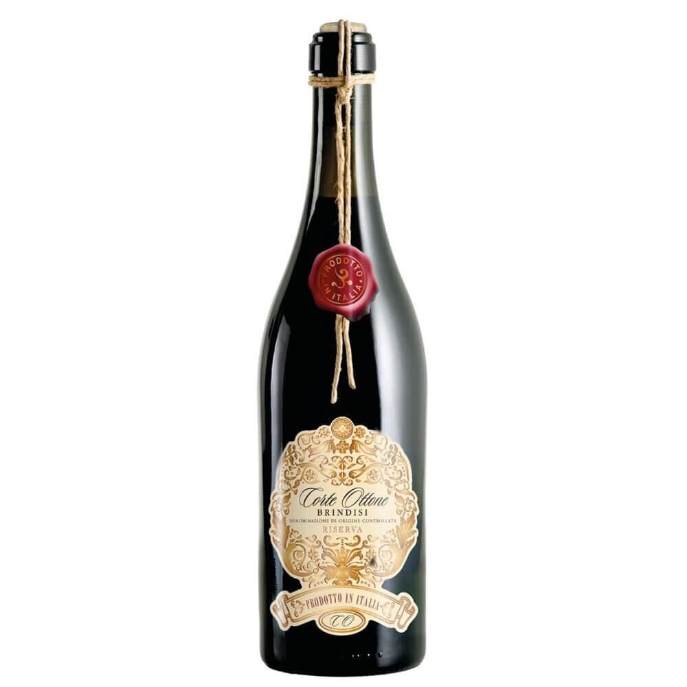 Vinho Tinto Italiano Corte Ottone Brindisi D.O.C. Riserva