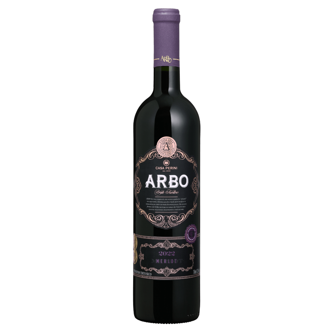 Vinho Tinto Brasileiro Casa Perini Arbo Merlot