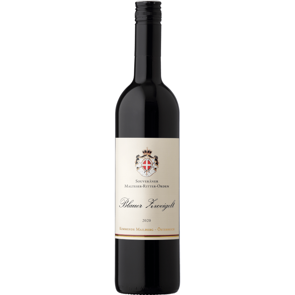 Vinto Tinto Austríaco Lenz Moser Souveräner Malteser Ritterorden Blauer Zweigelt