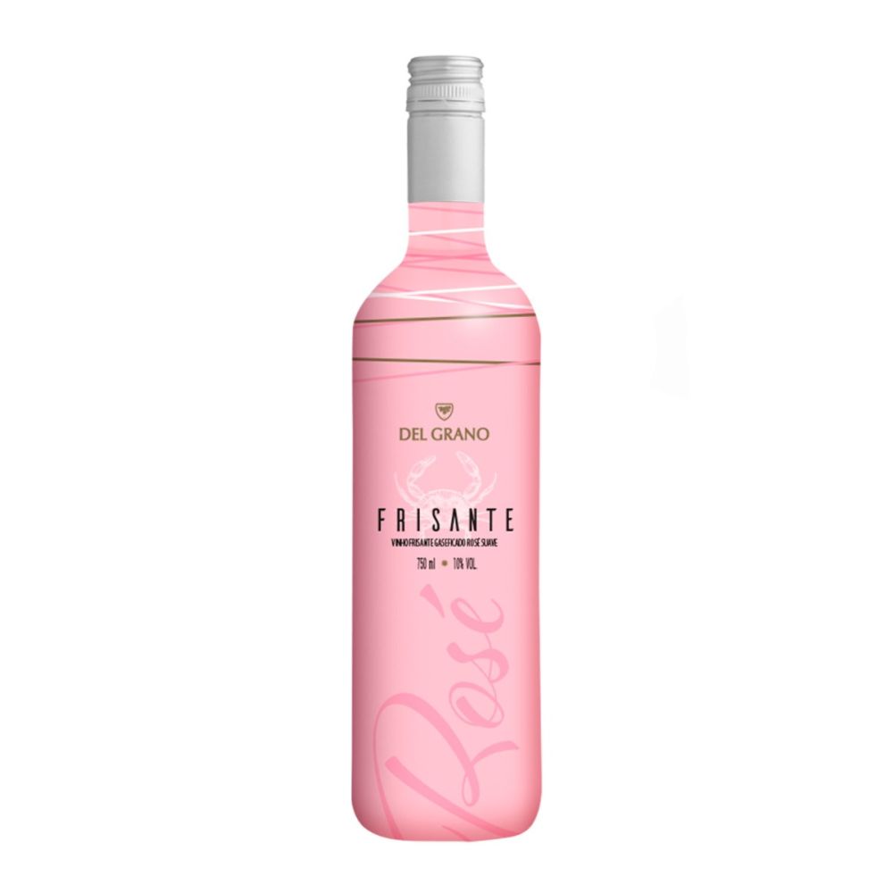 Vinho Rosé Brasileiro Frisante Del Grano Suave