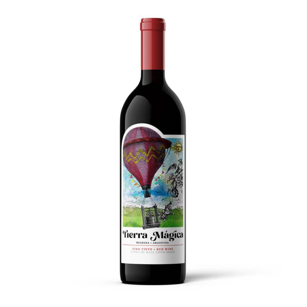 Vinho Tinto Argentino Tierra Mágica Suave