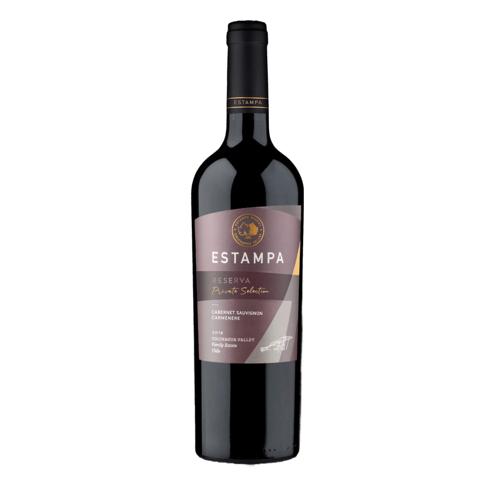 Vinho Tinto Chileno Estampa Reserva Private Selection