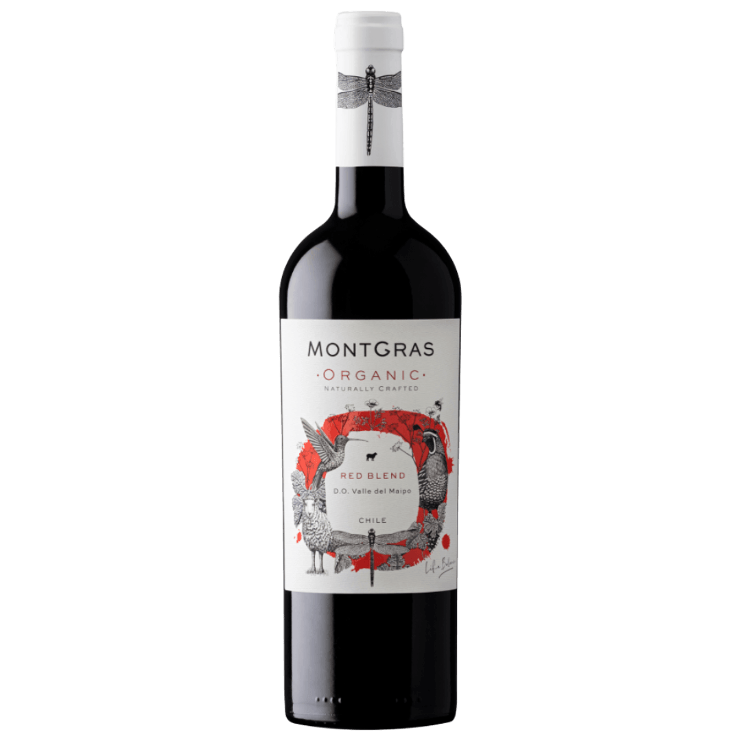 Vinho Tinto Chileno Montgras Organic Red Blend