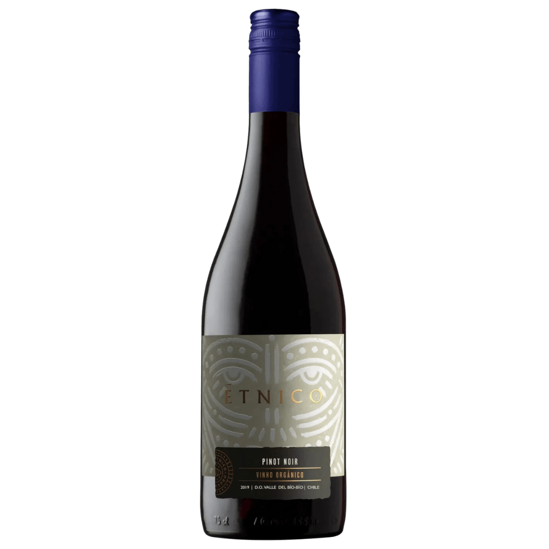 Vinho Tinto Chileno Étnico Pinot Noir Bio-Bio Orgânico