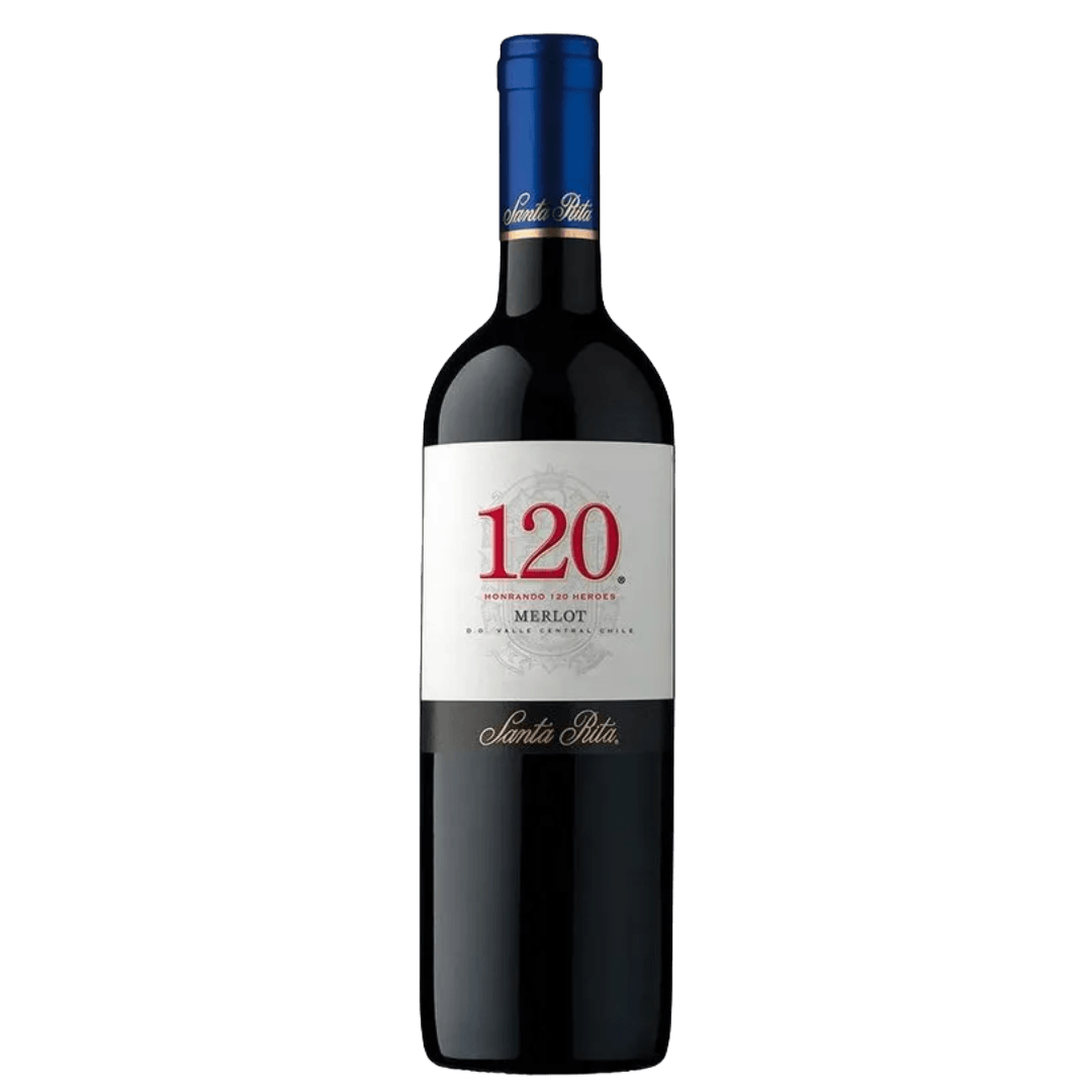 Vinho Tinto Chileno Santa Rita 120 Merlot