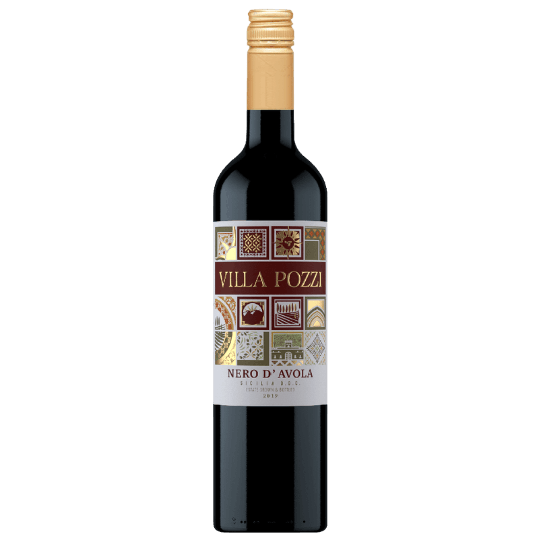 Vinho Tinto ItalianoVilla Pozzi Nero D' Avola Sicilia