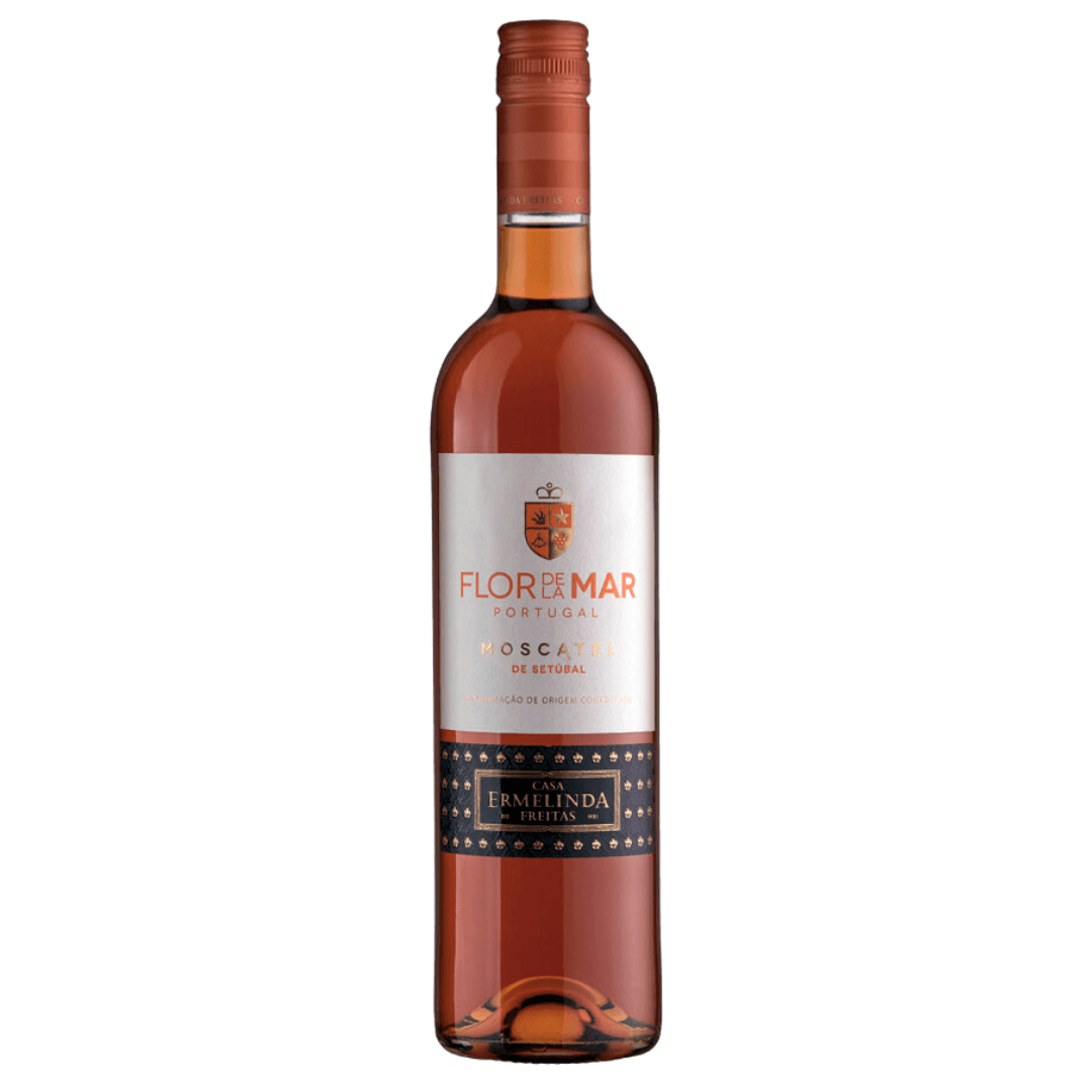 Vinho Tinto Licoros Português Casa Ermelinda de Freitas Flor De La Mar Moscatel De Setúbal 500ml